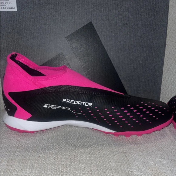 Shoes football Men Adidas Predator ACCURACY3 LL TF GW4642 Black - Picture 4 of 7